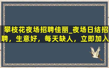 吴忠夜总会招聘